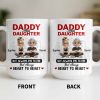 Not Always Eye To Eye But Always Heart To Heart, Cityscape - Personalized Custom Coffee Mug - DAD280_MG Not Always Eye To Eye But Always Heart To Heart, Cityscape - Personalized Custom Coffee Mug - DAD280_MG
