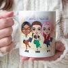 Not Sisters By Blood But Teacher By Teaching Personalized Besties Coffee Mug Gift For Friend Not Sisters By Blood But Teacher By Teaching Personalized Besties Coffee Mug Gift For Friend
