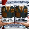 Not Your Average Boss, Suit and Accessories - Personalized Custom Coffee Mug - OFW004_MG Not Your Average Boss, Suit and Accessories - Personalized Custom Coffee Mug - OFW004_MG