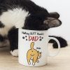 Nothing Butt Thanks Dad Personalized Cat Mom/Dad Mug, Gift For Cat Lovers Nothing Butt Thanks Dad Personalized Cat Mom/Dad Mug, Gift For Cat Lovers