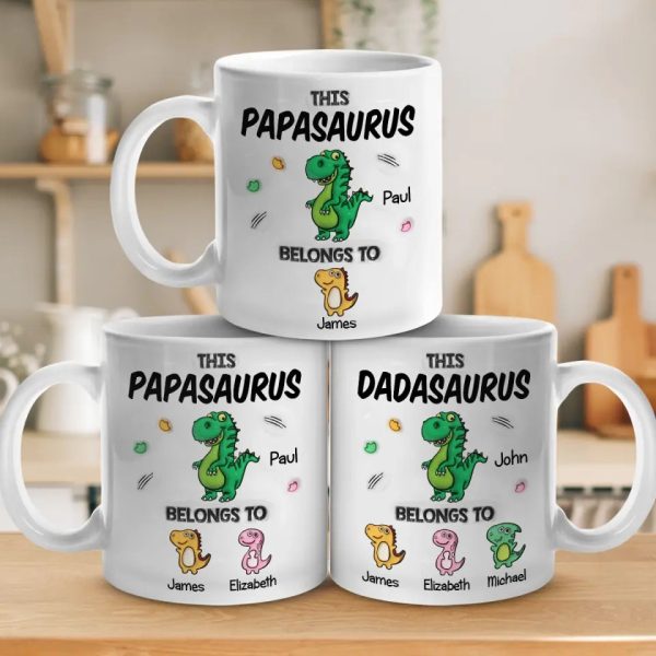 Nothing Can Describe My Love To You - Family Personalized Custom 3D Inflated Effect Printed Mug - Father's Day, Gift For Dad, Grandpa Nothing Can Describe My Love To You - Family Personalized Custom 3D Inflated Effect Printed Mug - Father's Day, Gift For Dad, Grandpa