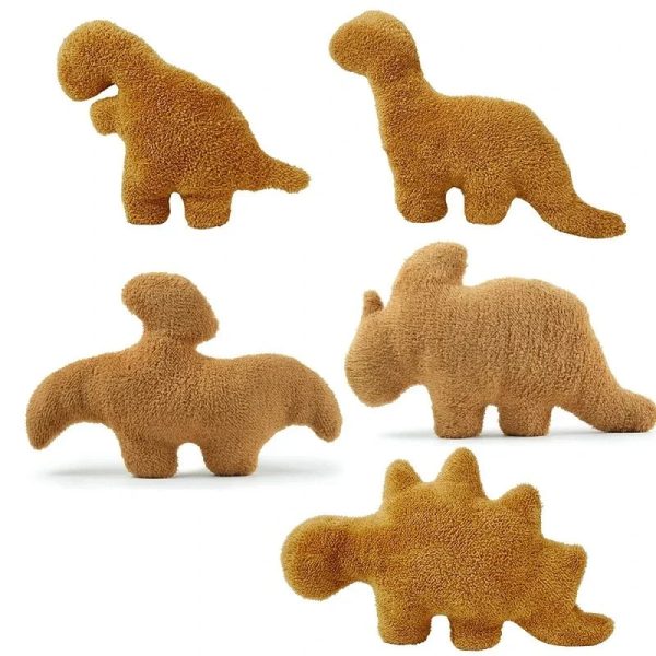 Nugget Pillow Dino: Adorable Plush Dinosaur Pillow for Kids & Baby Gifts