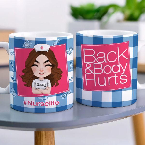 Nurse 01NALI110423HH Personalized Funny Coffee Mug Nurse 01NALI110423HH Personalized Funny Coffee Mug