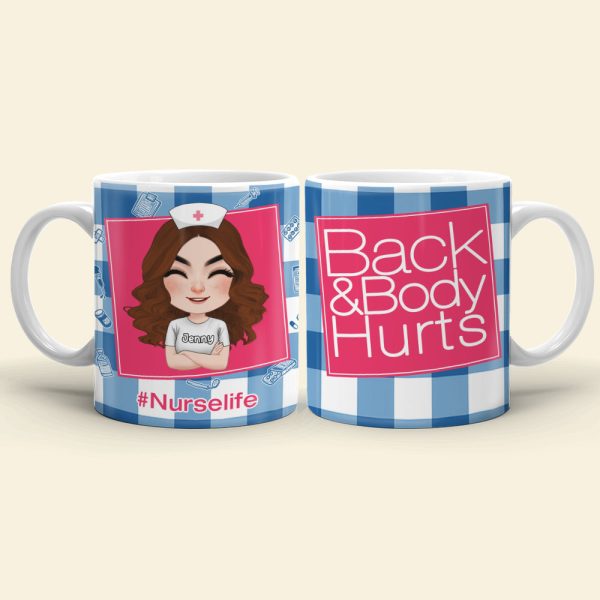 Nurse 01NALI110423HH Personalized Funny Coffee Mug Nurse 01NALI110423HH Personalized Funny Coffee Mug