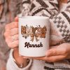 Nurse Coquette Autumn Personalized Mug, Cozy Fall Pumpkins Gift with Custom Name Nurse Coquette Autumn Personalized Mug, Cozy Fall Pumpkins Gift with Custom Name