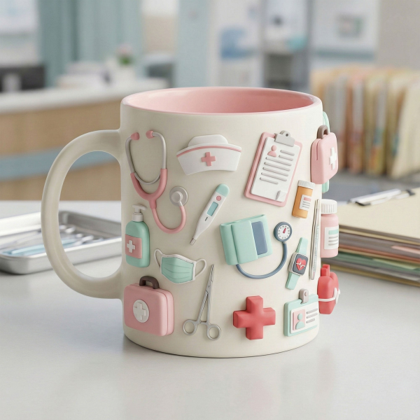 Nurse Life - Accent Mug - Gift For Nurse HH01 Nurse Life - Accent Mug - Gift For Nurse HH01