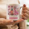 Nurse Life Personalized Mug, Coquette Medical Worker Appreciation Gift with Custom Name Nurse Life Personalized Mug, Coquette Medical Worker Appreciation Gift with Custom Name