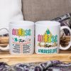 Nurse Life Tour Personalized Mug, Medical Worker Custom Gift with Name Nurse Life Tour Personalized Mug, Medical Worker Custom Gift with Name
