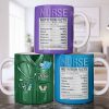 Nurse Nutrition Facts Compassion, Sleep, Courage Mug Design - Personalized Custom Coffee Mug - NUR060_MG Nurse Nutrition Facts Compassion, Sleep, Courage Mug Design - Personalized Custom Coffee Mug - NUR060_MG