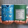 Nurse Nutrition Facts Compassion, Sleep, Courage Mug Design - Personalized Custom Coffee Mug - NUR060_MG Nurse Nutrition Facts Compassion, Sleep, Courage Mug Design - Personalized Custom Coffee Mug - NUR060_MG