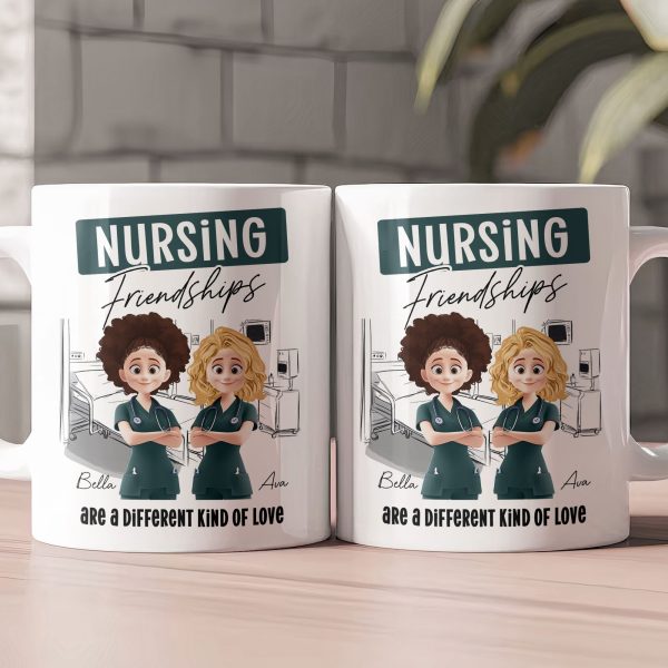 Nursing Friendships - Personalized Mug Nursing Friendships - Personalized Mug