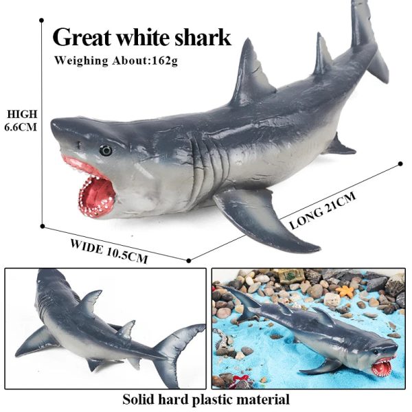 Ocean Animal Action Figures Sea Life Model Ocean Animal Action Figures Sea Life Model