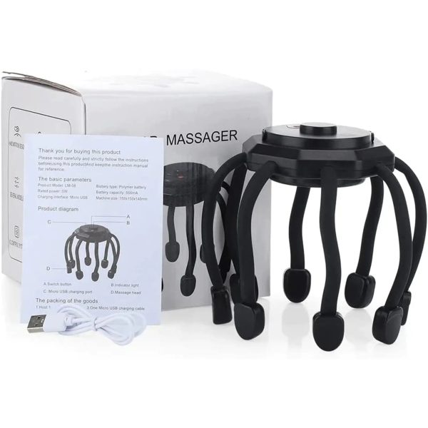 Octopus Head Massager Octopus Head Massager