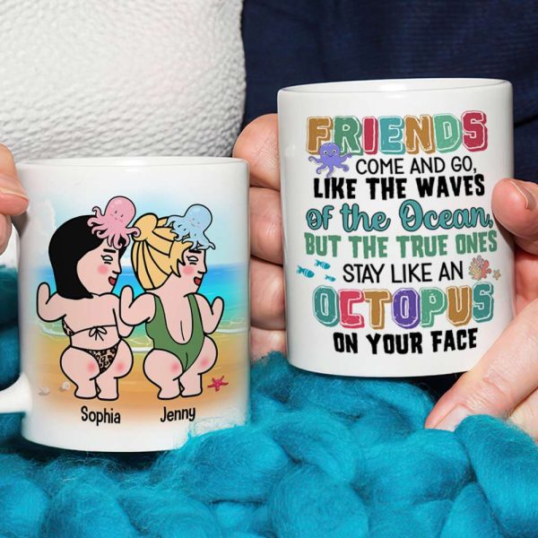Octopus On Your Face, Personalized Coffee Mug, Gifts For Friend Octopus On Your Face, Personalized Coffee Mug, Gifts For Friend