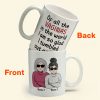 Of All Of The Vaginas In The World I'm Glad I Tumbled Out Of Your 2 - Personalized Mug - Christmas Gift For Mothers, Moms, Mama