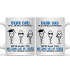 Of All The Balls In The World - Funny Gift For Dad, Father, Grandpa - Personalized Mug Of All The Balls In The World - Funny Gift For Dad, Father, Grandpa - Personalized Mug