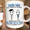 Of All The Balls In The World - Funny Gift For Dad, Father, Grandpa - Personalized Mug Of All The Balls In The World - Funny Gift For Dad, Father, Grandpa - Personalized Mug
