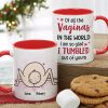 Of All The Vaginas, Gift For Mom, Personalized Mug, Mother and Child Mug, Mother's Day Gift Of All The Vaginas, Gift For Mom, Personalized Mug, Mother and Child Mug, Mother's Day Gift