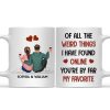 Of All The Weird Things - Anniversary, Loving Gift For Couples, Husband, Wife - Personalized Mug Of All The Weird Things - Anniversary, Loving Gift For Couples, Husband, Wife - Personalized Mug