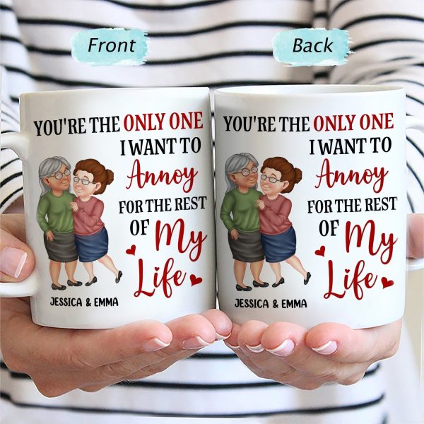 Of All The Weird Things Arm In Arm - Loving, Anniversary Gift For Couples, Husband, Wife - Personalized Mug Of All The Weird Things Arm In Arm - Loving, Anniversary Gift For Couples, Husband, Wife - Personalized Mug