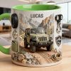 Off-Road Adventure - Personalized Accent Mug - Gift For Off-Road Lovers | NL122 Off-Road Adventure - Personalized Accent Mug - Gift For Off-Road Lovers | NL122