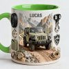 Off-Road Adventure - Personalized Accent Mug - Gift For Off-Road Lovers | NL122 Off-Road Adventure - Personalized Accent Mug - Gift For Off-Road Lovers | NL122
