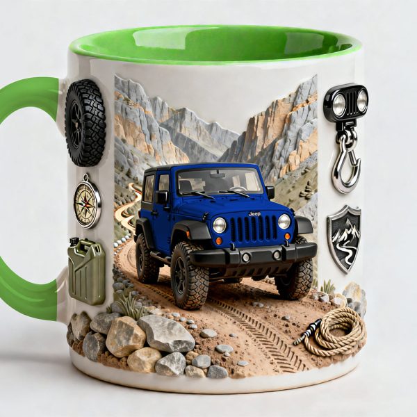 Off-Road Adventure - Personalized Accent Mug - Gift For Off-Road Lovers | NL122 Off-Road Adventure - Personalized Accent Mug - Gift For Off-Road Lovers | NL122
