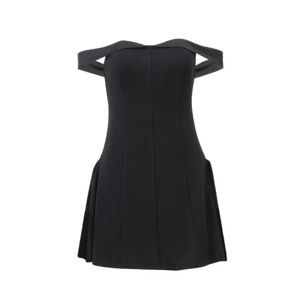 Off-Shoulder A-Line Mini Dress Off-Shoulder A-Line Mini Dress