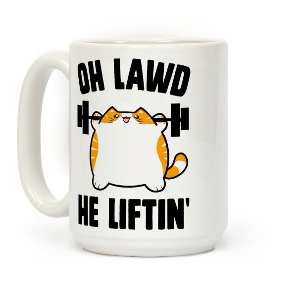 Oh Lawd He Liftin' Coffee Mug Oh Lawd He Liftin' Coffee Mug