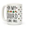 Oh My Gourd I Love Fall Coffee Mug Oh My Gourd I Love Fall Coffee Mug
