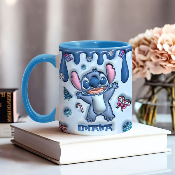 Ohana Means Family - Personalized 3D Effect Accent Mug - Gift For Sti Fans NL122 Ohana Means Family - Personalized 3D Effect Accent Mug - Gift For Sti Fans NL122