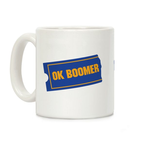 Ok Boomer Blockbuster Parody Coffee Mug Ok Boomer Blockbuster Parody Coffee Mug