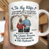 Old Couple Our Home Ain't No Castle - Personalized Mug Old Couple Our Home Ain't No Castle - Personalized Mug