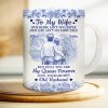 Old Couple Our Home Ain't No Castle - Personalized White Edge-to-Edge Mug Old Couple Our Home Ain't No Castle - Personalized White Edge-to-Edge Mug