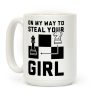On My Way To Steal Your Girl Chess Coffee Mug On My Way To Steal Your Girl Chess Coffee Mug