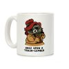 Once Upon a Trash-Cember Raccoon Anastasia Coffee Mug Once Upon a Trash-Cember Raccoon Anastasia Coffee Mug
