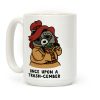 Once Upon a Trash-Cember Raccoon Anastasia Coffee Mug Once Upon a Trash-Cember Raccoon Anastasia Coffee Mug