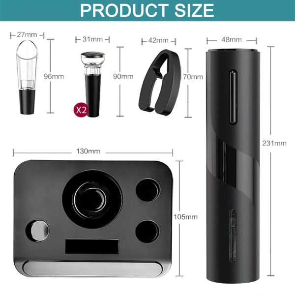 One-Click Electric Wine Bottle Opener One-Click Electric Wine Bottle Opener