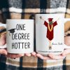 One Degree Hotter Graduation - Personalized Mug One Degree Hotter Graduation - Personalized Mug