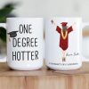 One Degree Hotter Graduation - Personalized Mug One Degree Hotter Graduation - Personalized Mug