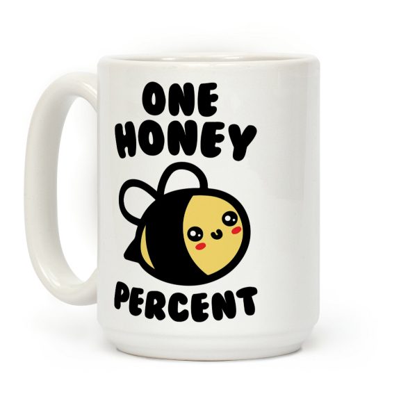 One Honey Percent Parody Coffee Mug One Honey Percent Parody Coffee Mug