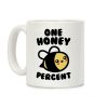 One Honey Percent Parody Coffee Mug One Honey Percent Parody Coffee Mug