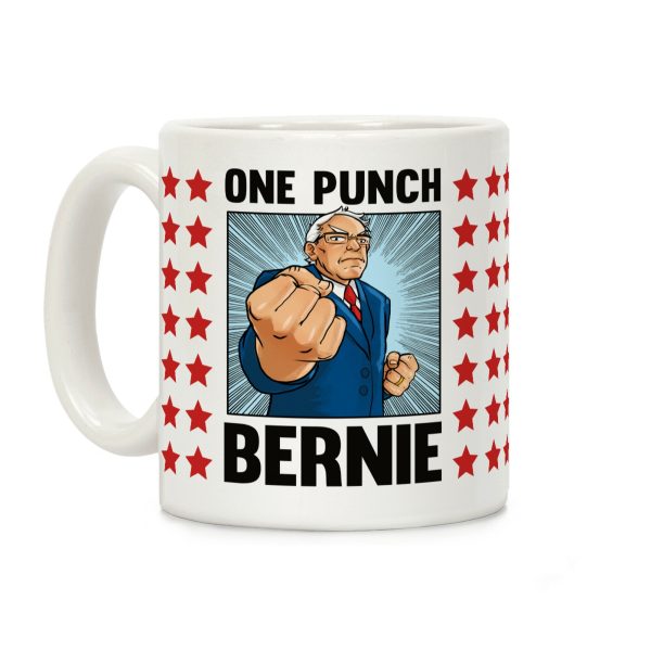 One Punch Bernie Coffee Mug One Punch Bernie Coffee Mug