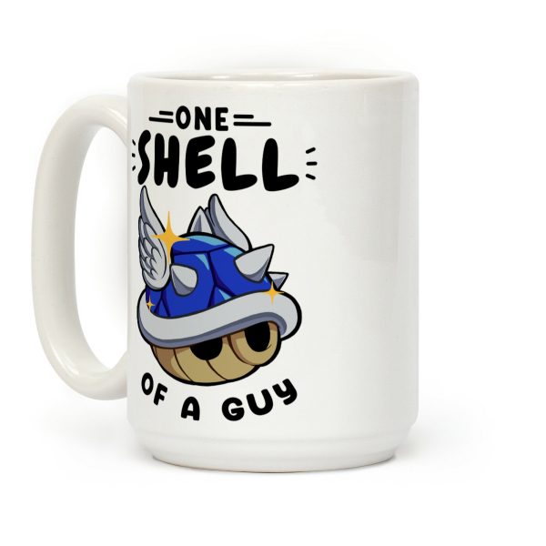 One Shell of A Guy: Blueshell Ver Coffee Mug One Shell of A Guy: Blueshell Ver Coffee Mug