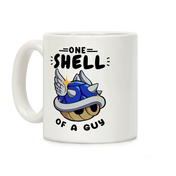 One Shell of A Guy: Blueshell Ver Coffee Mug One Shell of A Guy: Blueshell Ver Coffee Mug