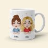 Only Besties Send Each Other Ugly Selfies - Personalized Friends Mug - Gift For Friends Only Besties Send Each Other Ugly Selfies - Personalized Friends Mug - Gift For Friends