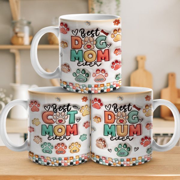 Only My Dogs Know Me Well - Dog & Cat Personalized Custom 3D Inflated Effect Printed Mug - Christmas Gift For Pet Owners, Pet Lovers Only My Dogs Know Me Well - Dog & Cat Personalized Custom 3D Inflated Effect Printed Mug - Christmas Gift For Pet Owners, Pet Lovers