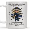 Only The Baddest B*tches Are Police Officers, Police Badge and Officer - Personalized Custom Coffee Mug - OFC020_MG Only The Baddest B*tches Are Police Officers, Police Badge and Officer - Personalized Custom Coffee Mug - OFC020_MG