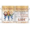 Only True Friends Will Leave Footprints In Your Heart - Gift For BFF Besties - Personalized Custom White Edge-to-Edge Mug Only True Friends Will Leave Footprints In Your Heart - Gift For BFF Besties - Personalized Custom White Edge-to-Edge Mug