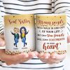 Only True Friends Will Leave Footprints In Your Heart - Gift For BFF Besties - Personalized Custom White Edge-to-Edge Mug Only True Friends Will Leave Footprints In Your Heart - Gift For BFF Besties - Personalized Custom White Edge-to-Edge Mug